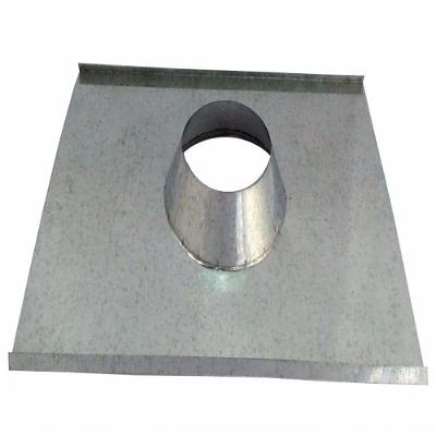 Rufo Colarinho De Telhado Galvanizado Chaminé 180Mm Diâmetro