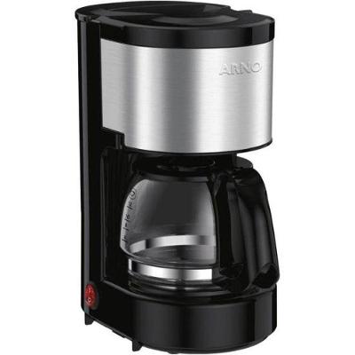 Cafeteira Elétrica Arno Perfectta Inox 600ml Jarra Vidro 220V