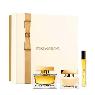 Kit Dolce & Gabbana The One Feminino - Eau De Parfum 75ml + 10ml + Hair Mist 30ml