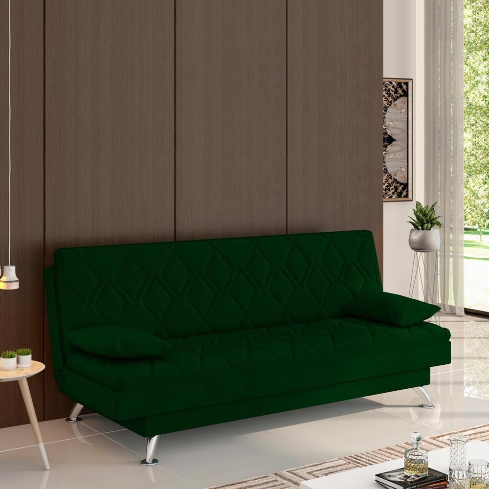 Sofa Cama 3 Lugares 193 Cm Eva Veludo Sl 947 Moll Sl 947 - 3