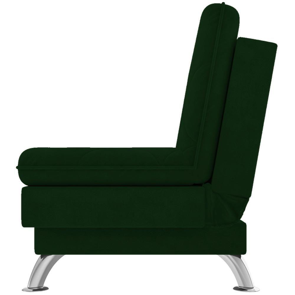 Sofa Cama 3 Lugares 193 Cm Eva Veludo Sl 947 Moll Sl 947 - 4