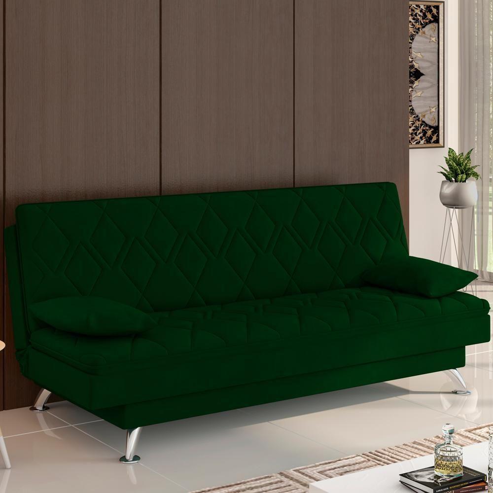 Sofa Cama 3 Lugares 193 Cm Eva Veludo Sl 947 Moll Sl 947 - 9