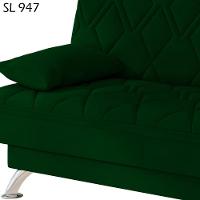 Sofa Cama 3 Lugares 193 Cm Eva Veludo Sl 947 Moll Sl 947 - 6