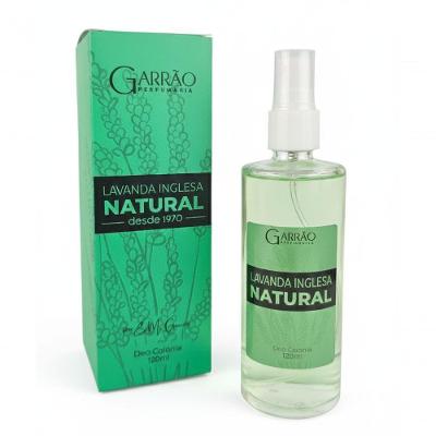 Colônia Lavanda Inglesa Natural Garrão 120ml