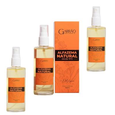 Kit 3 Colônias Alfazema Natural Garrão - 120ml