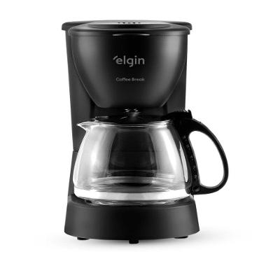 Cafeteira Eletrica Coffee Break Preta Ate 15 Xicaras 127v Elgin