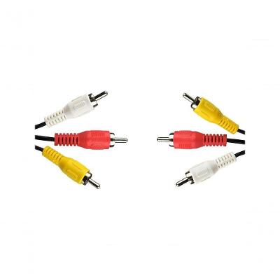 Cabo áudio-vídeo Evus 3rca + 3rca 1,5m