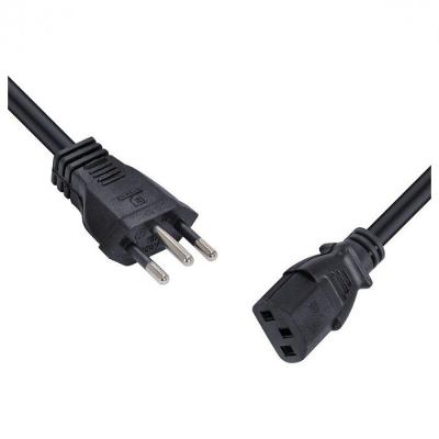 Cabo Força Tripolar Fonte 3m 3x0,75 Mm - 10 Un