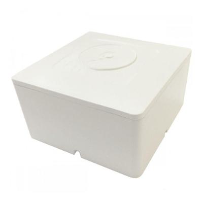 Caixa Sobrepor Multitoc Cftv Quadrada Branca 3x3