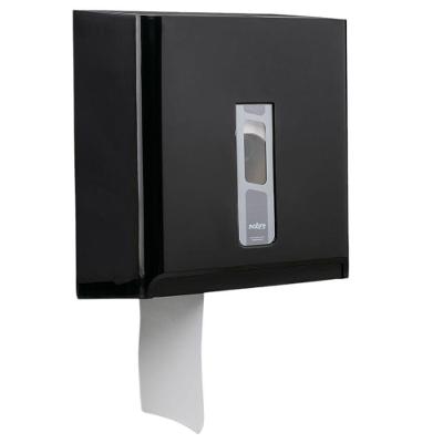 Dispenser Elegante Para Papel Higiênico - Alta Capacidade Em Preto