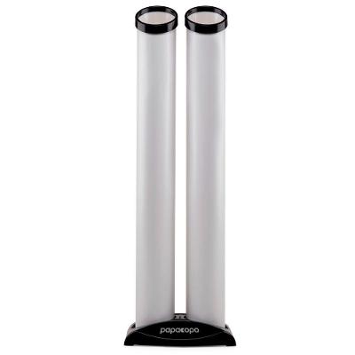 Lixeira Dupla Modular Para Descarte Eficiente De Copos Plásticos - Eco Inteligente