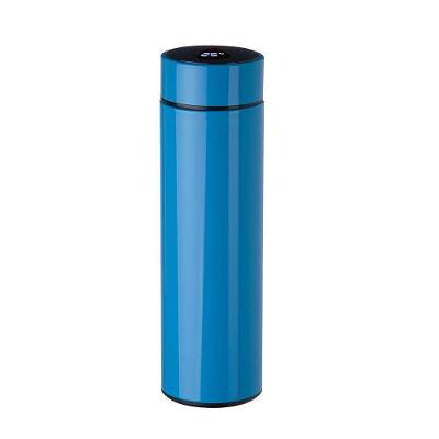 Garrafa Térmica Inox 450ml Com Termômetro Digital - Cores Vibrantes E Praticidade Para Viagens