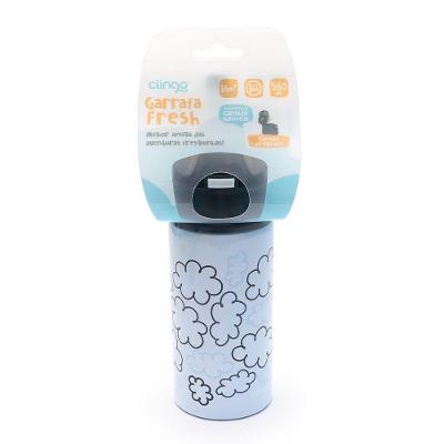 Garrafa Infantil De Alumínio 580ml - Canudo De Silicone E Design Ergonômico Para Meninos