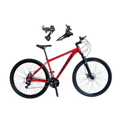 Bicicleta Aro 29 Absolute Nero 5 Alumínio 21v Câmbios Shimano Freio A Disco Mountain Bike vermelho Tam: 21