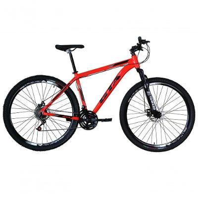 Bicicleta Aro 29 Gta Start Alumínio Mountain Bike 21v Freio A Disco Garfo Suspensão vermelho Tam: 15