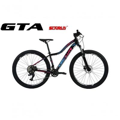 Bicicleta Aro 29 Feminina Absolute Hera Kit 2x9 Gta Sunrun K7 Freio A Disco Garfo C-trava Mtb preto Tam: 15