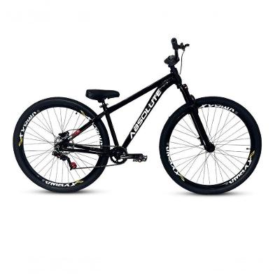 Bicicleta Aro 29 Absolute Nero 5 Freeride Single Freio Hidraulico Shimano Mt200 Garfo C-trava Rodas Vmaxx preto