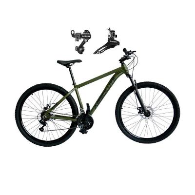 Bicicleta Aro 29 Absolute Nero 5 Alumínio 21v Câmbios Shimano Freio A Disco Mountain Bike oliva Tam: 19