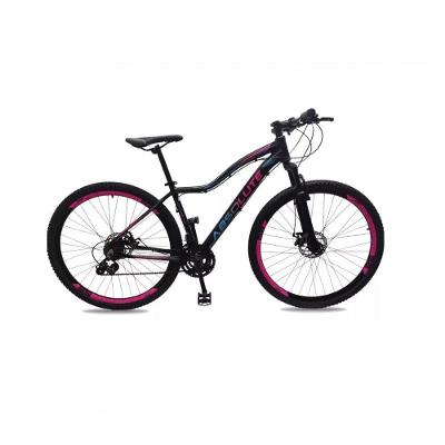 Bicicleta Aro 29 Absolute Hera Feminina 24v Freio A Disco Garfo Suspensão Mtb Alumínio preto Tam: 17