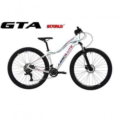 Bicicleta Aro 29 Feminina Absolute Hera Kit 2x9 Gta Sunrun K7 Freio A Disco Garfo C-trava Mtb branco Tam: 17
