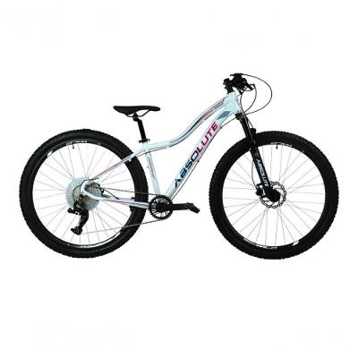 Bicicleta Aro 29 Absolute Hera 12v Freios A Disco Hidráulico Hollowtech K7 Garfo Trava No Guidão branco Tam: 15