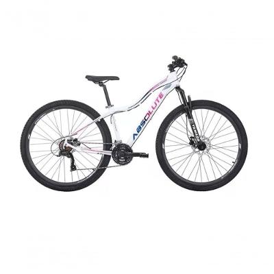 Bicicleta Aro 29 Absolute Hera Feminina 27v Alumínio K7 Freio A Disco Garfo Suspensão branco Tam: 17
