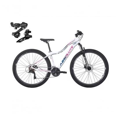 Bicicleta Feminina Aro 29 Absolute Hera 24v Cambios Shimano Freio A Disco Mtb Alumínio branco Tam: 15