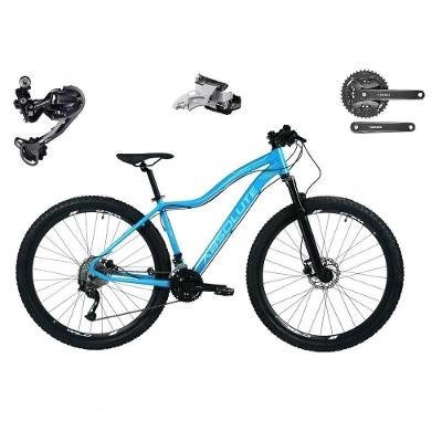 Bicicleta Aro 29 Absolute Hera Câmbios Shimano Deore E Altus 27v Freio Hidráulico K7 Garfo C-trava Azul Tam: 15