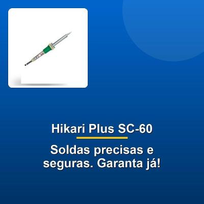 Ferro De Solda Hikari Plus Sc-60 50w 110v