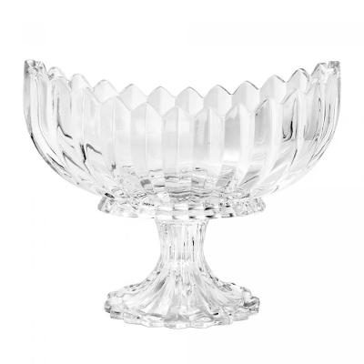 Centro De Mesa Com Pé De Cristal Geneva - Wolff