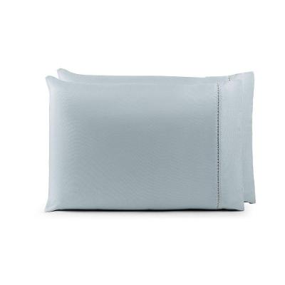 Par De Fronhas 70cm X 50cm 2 Peças Laura Toque Percal 400 Fios 100% Poliéster - Cinza