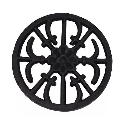 Rosácea Decoração Ferro Fundido Margarida Grade Portão