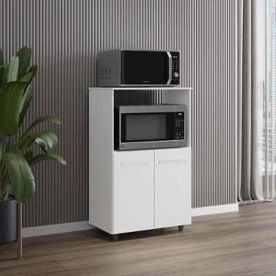 Armário Multiuso Nésia 2 Portas Cozinha Mb1 Cor Branco