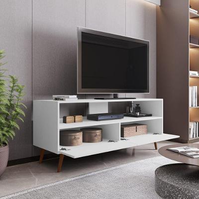 Rack Bancada Sala Para Tv Até 55 Sienna - Ssx Multicoisas Branco