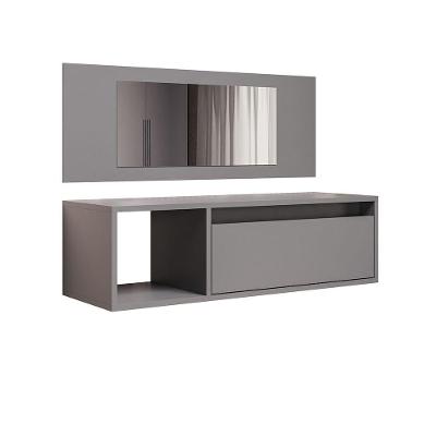 Penteadeira Camarin 1 Prateleira Eva - Ssx Multicoisas Grafite