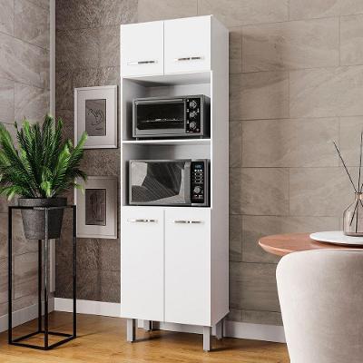 Paneleiro íris 4 Portas Cozinha Mb1 200cm Cor Branco Pc