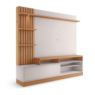 Home Maceio Sem Pés 1 Porta Basculante - Ssx Multicoisas Cor Freijó/off White