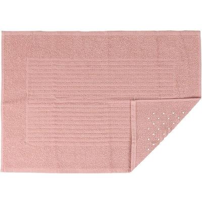 Toalha De Piso Basic Antiderrapante 50x70cm Rosa Romã