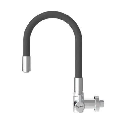 Torneira Flexível Zagonel Motion Parede Acabamento Cromado Cor Cinza