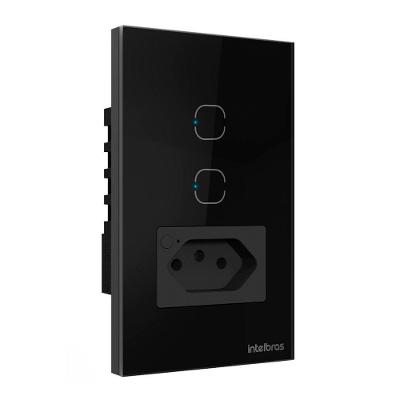 Tomada Com Interruptor Intelbras Smart Wi-fi