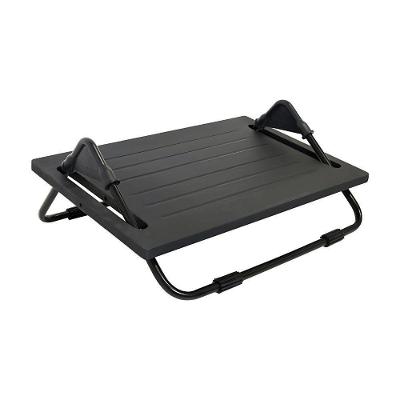 Suporte Apoio Pés Mdf Preto