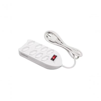Protetor Eletrônico Intelbras C-8 Tomadas Branco Epe1008