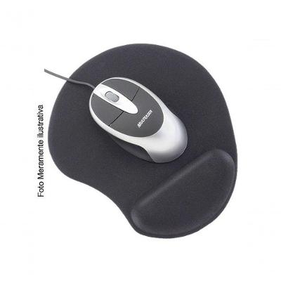 Mouse Pad Gel Preto Ac024
