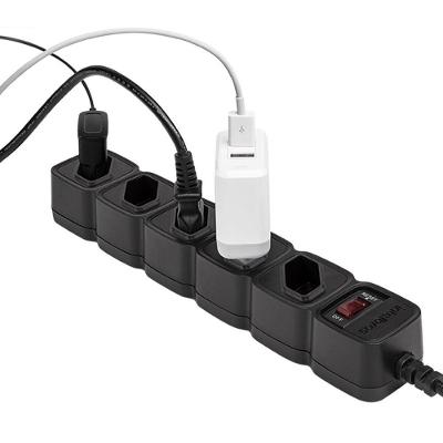 Protetor Eletrônico C-5 Tomadas Epe205 Preto