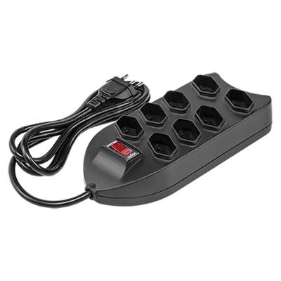 Protetor Eletrônico C-8 Tomadas Epe1008 Preto