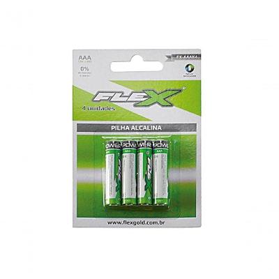 Pilha Flex D Alcalina 2 Unid.