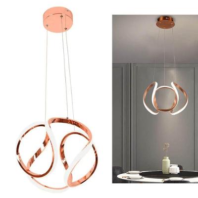 Lustre Pendente Luminaria Resistente Luxo Design Moderno Enfeite Casa Quarto Sala Cozinha