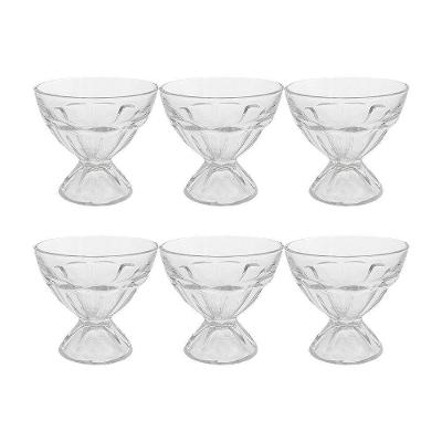 Kit 6 Taças De Sorvete Casa blanca Em Casa Tem 100ml