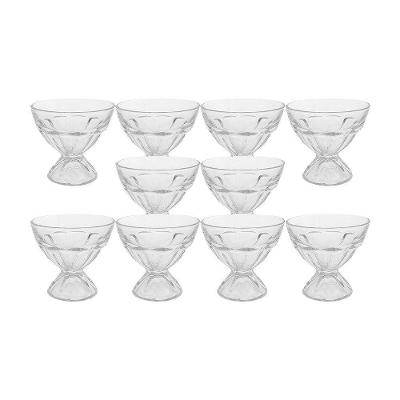 Kit 10 Taças De Sorvete Casablanca Em Casa Tem 100ml