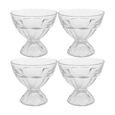 Kit 4 Taças De Sorvete Casablanca Em Casa Tem 100ml